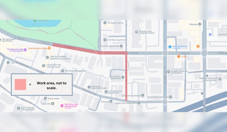 Loring Park Neighborhood Undergoes Gas Line Upgrades, CenterPoint Energy Crews on Site