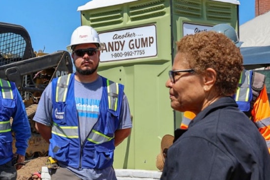 Los Angeles Mayor Karen Bass Spearheads Record-Breaking Rebuild in Palisades Post-Fire