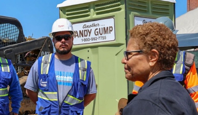 Los Angeles Mayor Karen Bass Spearheads Record-Breaking Rebuild in Palisades Post-Fire