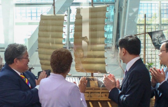 Los Angeles Welcomes Restored Korean Turtle Ship at Convention Center Amidst Mixed Community Reactions