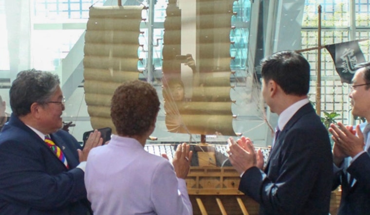 Los Angeles Welcomes Restored Korean Turtle Ship at Convention Center Amidst Mixed Community Reactions