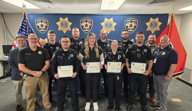 Loudon County Honors Law Enforcement Bravery as Sheriff Jimmy Davis and Deputies Awarded for Lifesaving and Outstanding Service