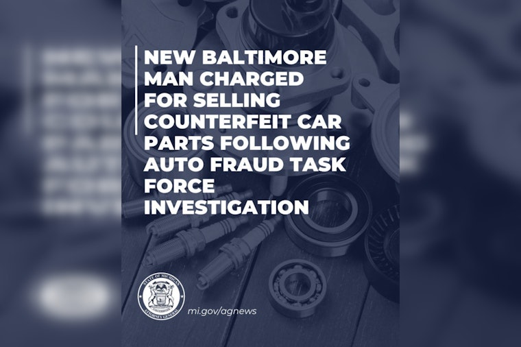 Macomb County Man Charged for Allegedly Selling Counterfeit Airbags Online