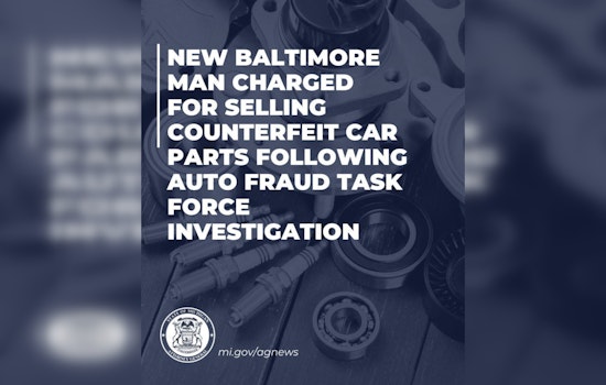 Macomb County Man Charged for Allegedly Selling Counterfeit Airbags Online