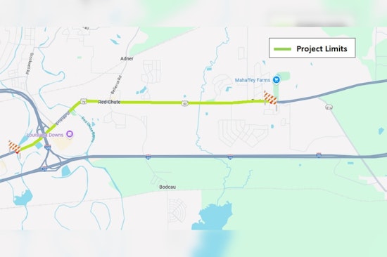 Major $8.4 Million Roadwork on US 80 Set to Begin in Bossier City/Haughton, Expect Lane Closures