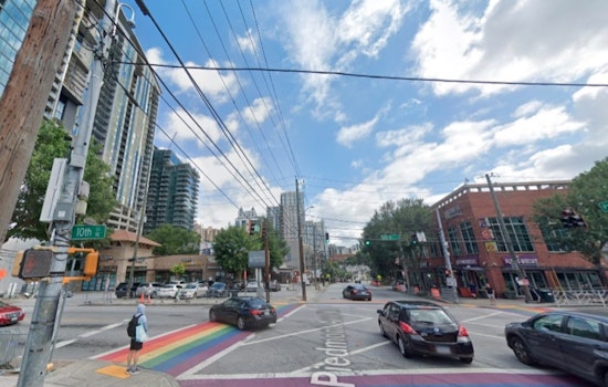Man Wounded in Shooting at Atlanta's Rainbow Crosswalk, Police Seek Public's Aid in Midtown Investigation
