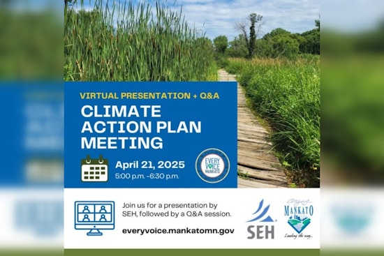 Mankato Invites Public to Shape Climate Action Plan in Second Community Engagement Event