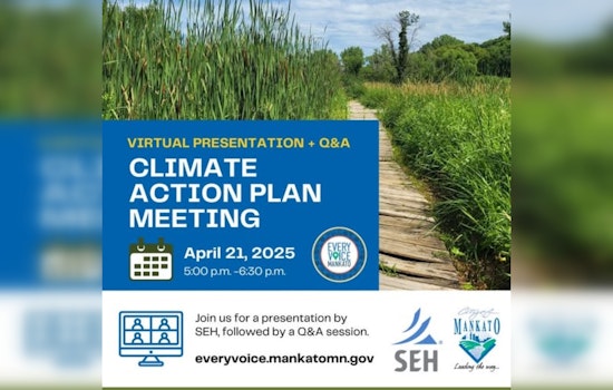 Mankato Invites Public to Shape Climate Action Plan in Second Community Engagement Event