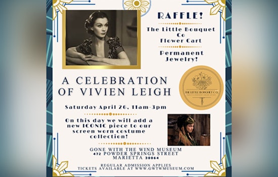 Marietta's Gone With the Wind Museum Hosts 'A Celebration of Vivien Leigh' with New Costume Exhibit Unveiling