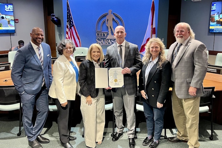 Mark Nicholas Honored as Sarasota's April Employee of the Month for Exceptional Public Service and Leadership