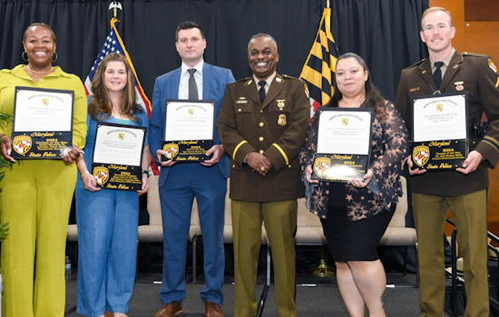 Maryland State Police Honor Standout Employees: Trooper and Sergeant of the Year Announced