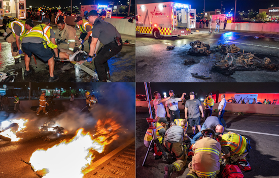 Mass Casualty Incident Declared in Fort Worth After Severe Motorcycle Accident on I-35