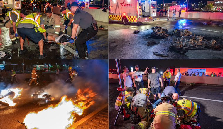 Mass Casualty Incident Declared in Fort Worth After Severe Motorcycle Accident on I-35