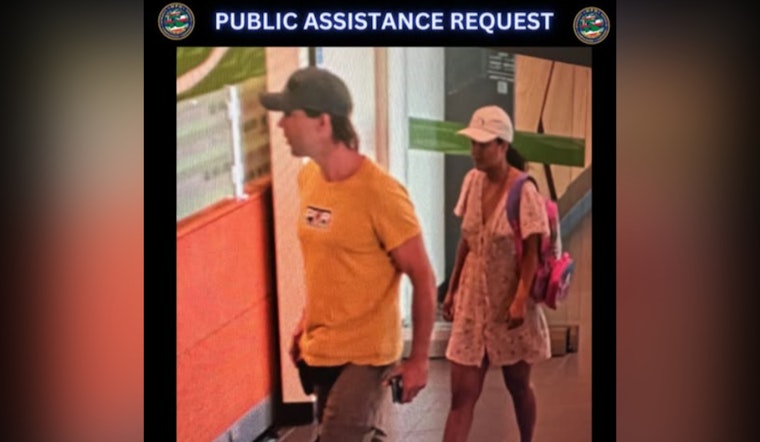 Maui Police Seek Public's Help to Identify Duo Linked to Kahului Bank Incident