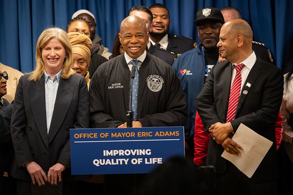 Mayor Eric Adams and NYPD Launch Quality of Life Division to Address Everyday Disturbances in NYC