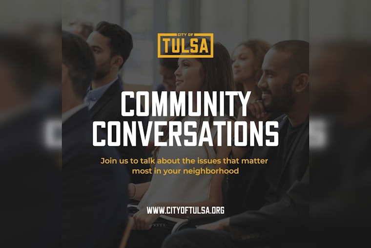 Mayor Monroe Nichols Engages with Tulsa Residents in Upcoming Community Conversations Series