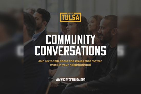 Mayor Monroe Nichols Engages with Tulsa Residents in Upcoming Community Conversations Series