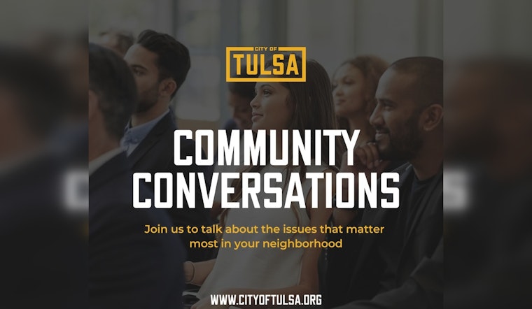 Mayor Monroe Nichols Engages with Tulsa Residents in Upcoming Community Conversations Series