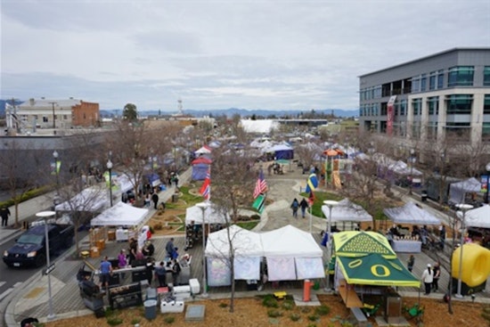 Medford's 72nd Pear Blossom Festival Promises Delight with Parade, Street Fair, and "Pear of Paws" Theme