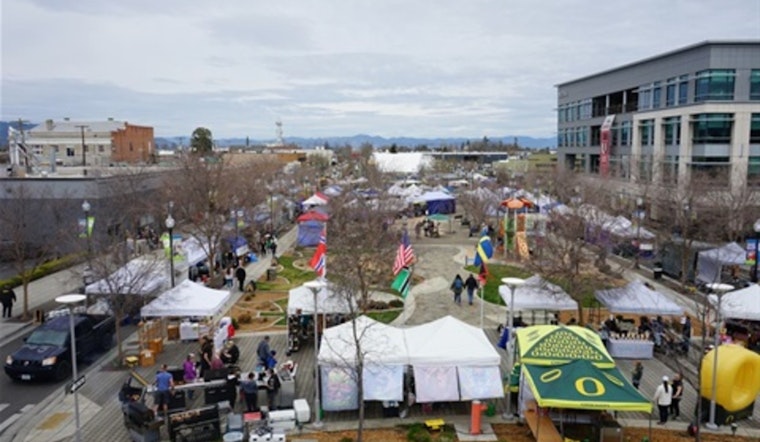 Medford's 72nd Pear Blossom Festival Promises Delight with Parade, Street Fair, and "Pear of Paws" Theme