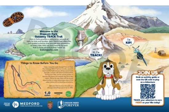 Medford to Open First TRACK Trail at Prescott Park for Educational Family Fun
