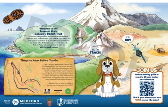 Medford to Open First TRACK Trail at Prescott Park for Educational Family Fun