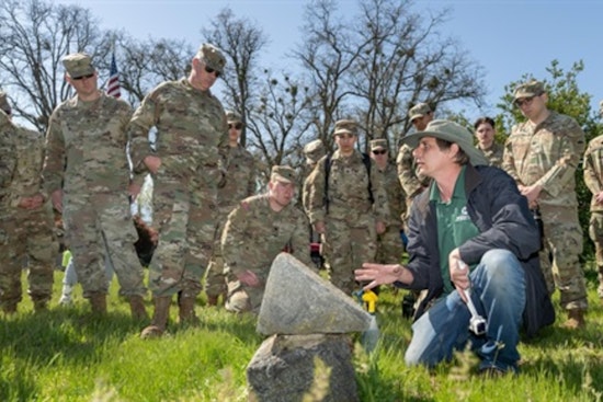 Medford's Eastwood Cemetery Honored as Soldiers and Cadets Clear Debris to Reveal Veterans' Stories