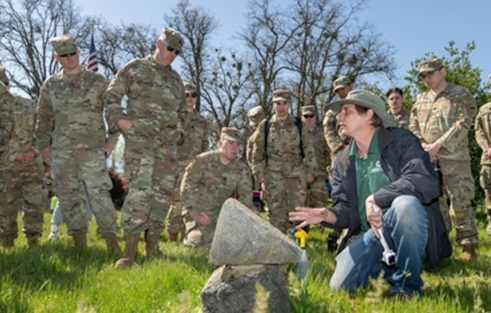 Medford's Eastwood Cemetery Honored as Soldiers and Cadets Clear Debris to Reveal Veterans' Stories