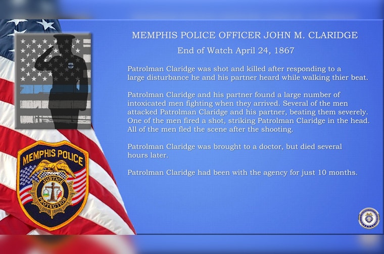 Memphis Patrolman Killed in the Line of Duty After Attack by Intoxicated Individuals