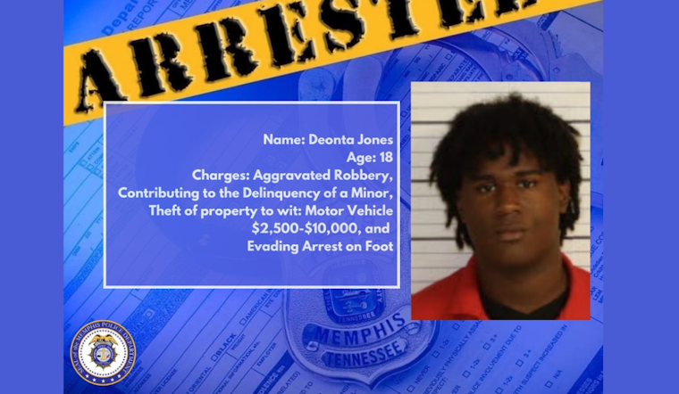 Memphis Police Arrest Two Suspects Following String of Robberies and Carjackings