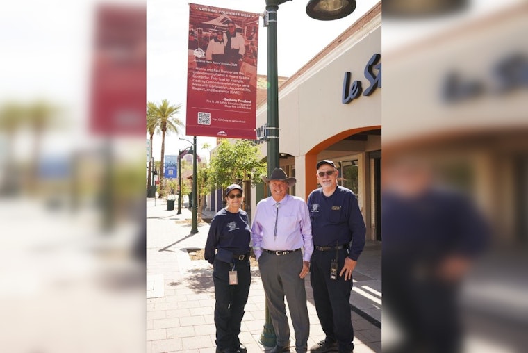 Mesa Honors Community Volunteers with Downtown Banner Tribute During National Volunteer Week