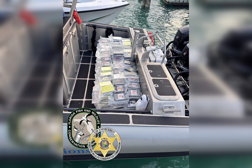 Miami-Dade Drug Bust as Over Half a Ton of Narcotics Seized from Boat, Two Arrested