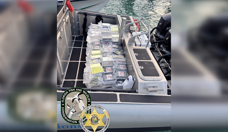 Miami-Dade Drug Bust as Over Half a Ton of Narcotics Seized from Boat, Two Arrested