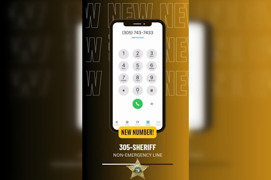 Miami-Dade Sheriff's Office Launches New Non-Emergency Hotline to Serve Community Needs