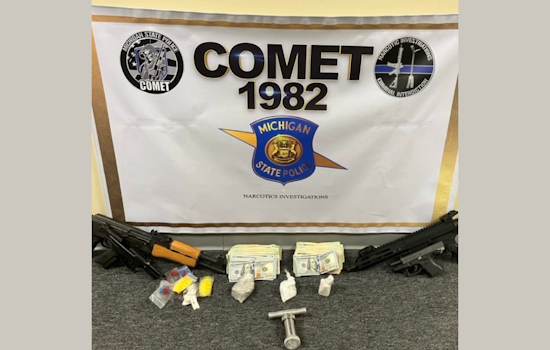 Michigan State Police Seize Drugs, Firearms, and Cash in Highland Park Drug Bust