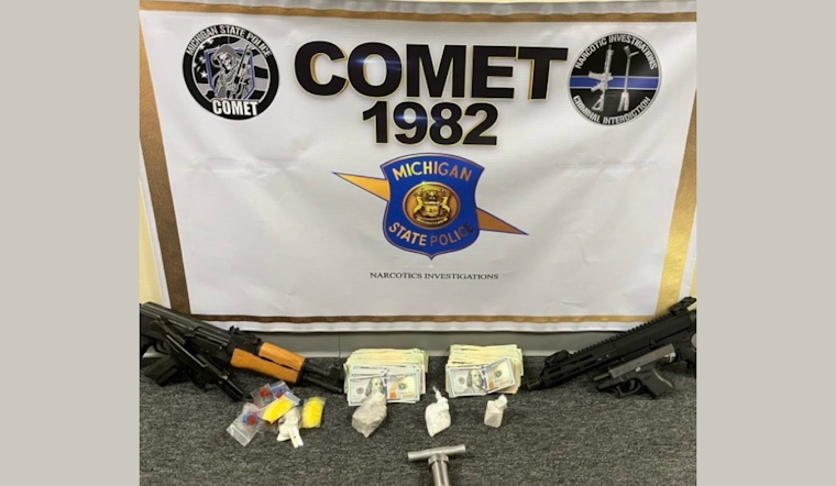 Michigan State Police Seize Drugs, Firearms, and Cash in Highland Park Drug Bust