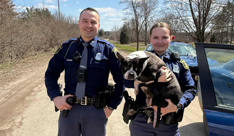 Michigan State Police Swiftly Rescue Stray Dog "Potato" from I-75 in Holly Township