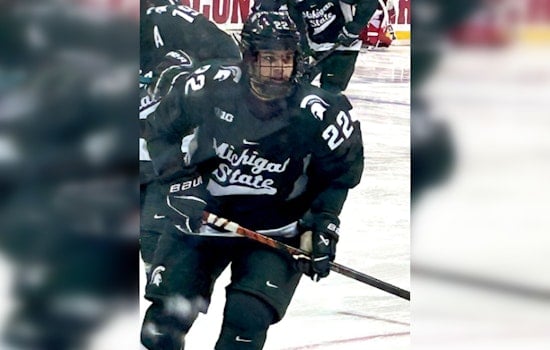 Michigan State's Isaac Howard Wins Hobey Baker Award as Nation's Top College Hockey Player