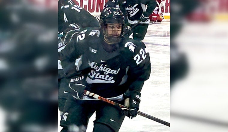 Michigan State's Isaac Howard Wins Hobey Baker Award as Nation's Top College Hockey Player