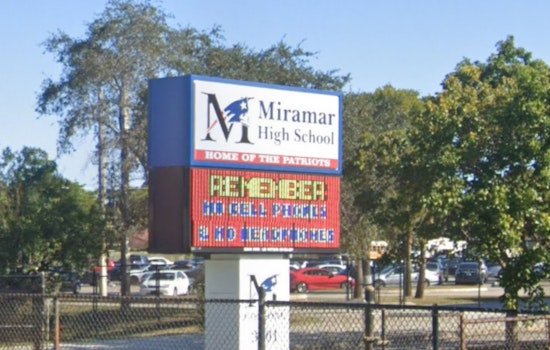 Miramar High School Student Arrested for Bringing Unloaded Gun on Campus