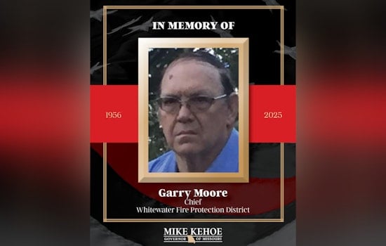 Missouri Flags to Fly at Half-Staff in Honor of Late Fire Chief Garry Moore
