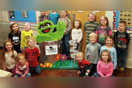 Missouri Students Turn Trash Cans Into Eco-Art, Win Prizes in Statewide "No MOre Trash!" Contest