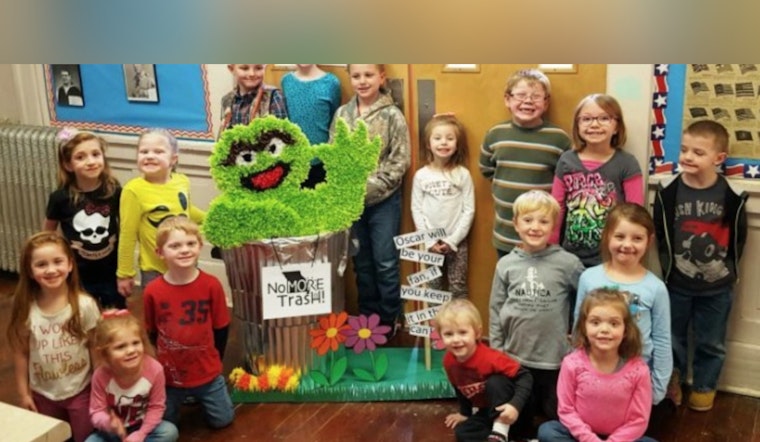 Missouri Students Turn Trash Cans Into Eco-Art, Win Prizes in Statewide "No MOre Trash!" Contest