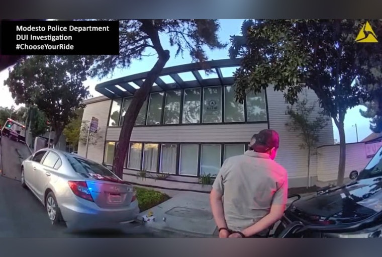 Modesto Traffic Stop Leads to DUI Arrest and Drug Seizure, Police Warn "Choose Your Ride"