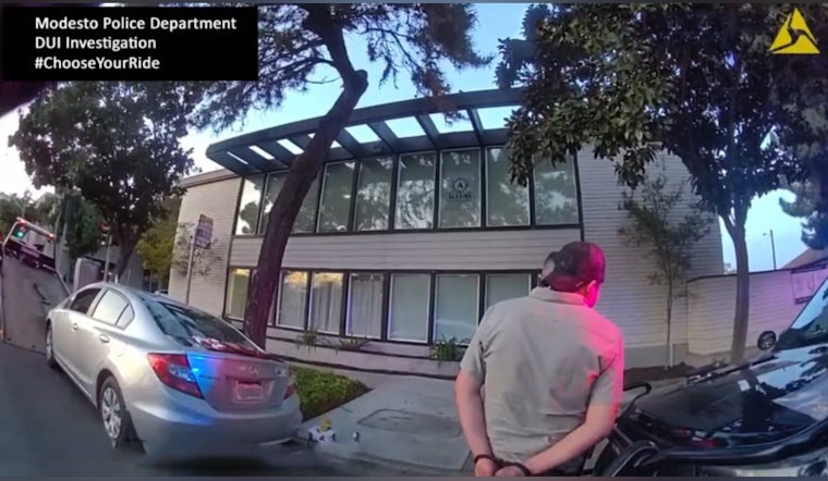 Modesto Traffic Stop Leads to DUI Arrest and Drug Seizure, Police Warn "Choose Your Ride"