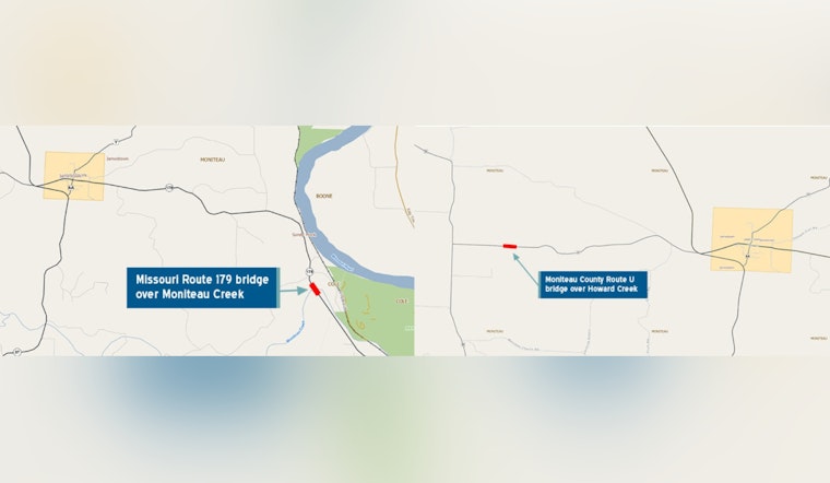 MoDOT Announces Missouri Route 179 Bridge Deck Replacement Near Jamestown with Detours Starting Mid-May