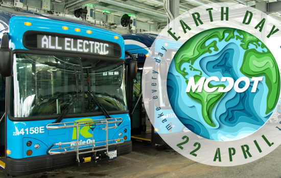 Montgomery County Celebrates Earth Day with Free Rides on Ride On Buses and Rapid Transit Systems