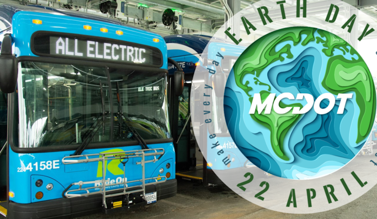 Montgomery County Celebrates Earth Day with Free Rides on Ride On Buses and Rapid Transit Systems