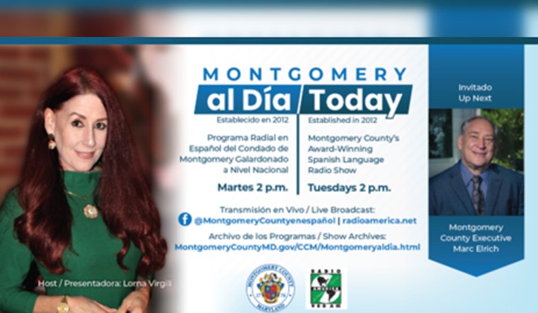 Montgomery County Executive Marc Elrich Celebrates 13th Anniversary of 'Montgomery al Día' Spanish Radio Show