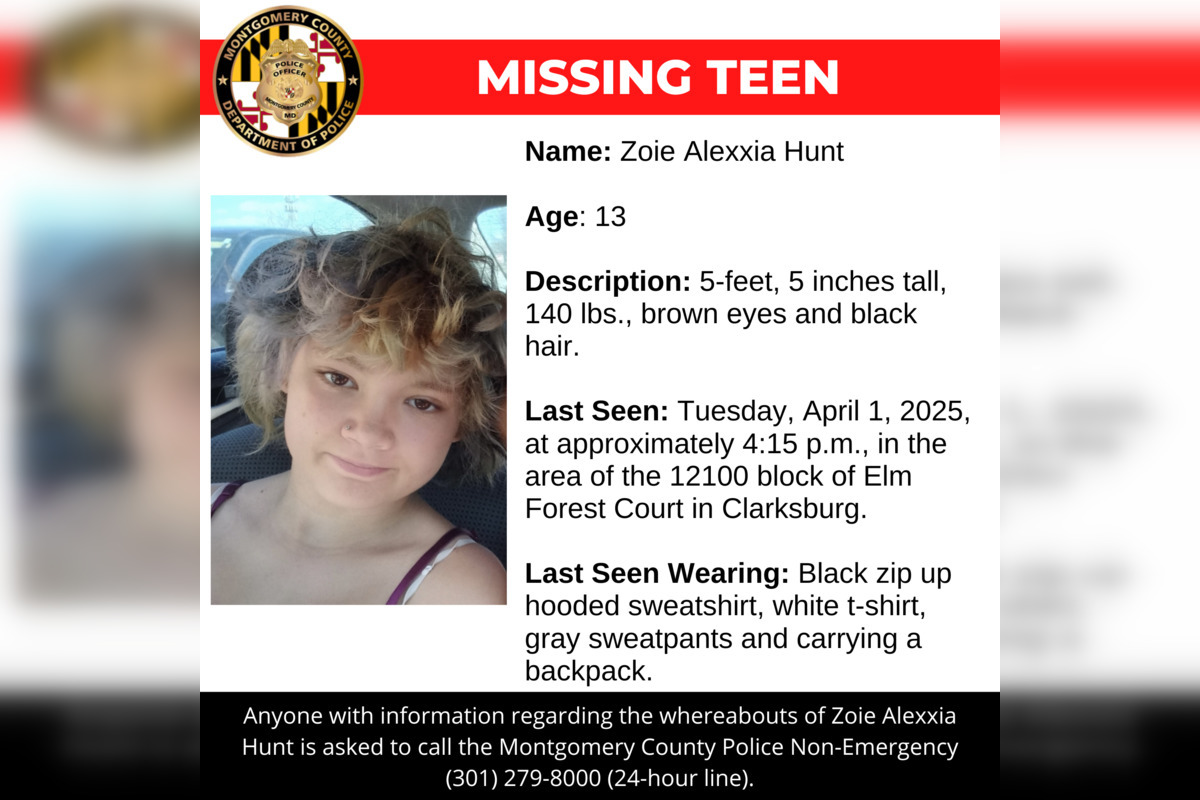 Montgomery County Police Seek Assistance in Search for Missing